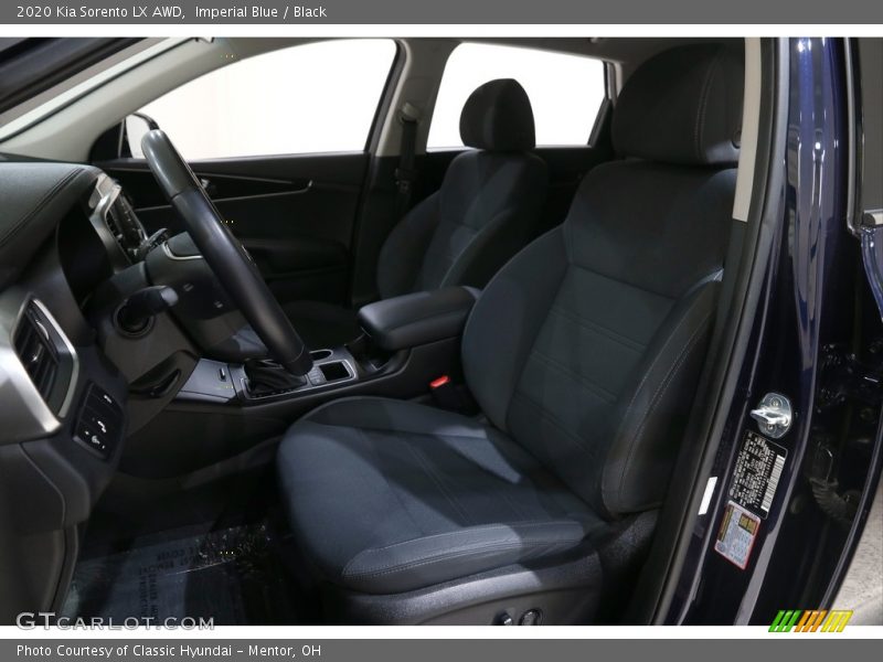 Imperial Blue / Black 2020 Kia Sorento LX AWD