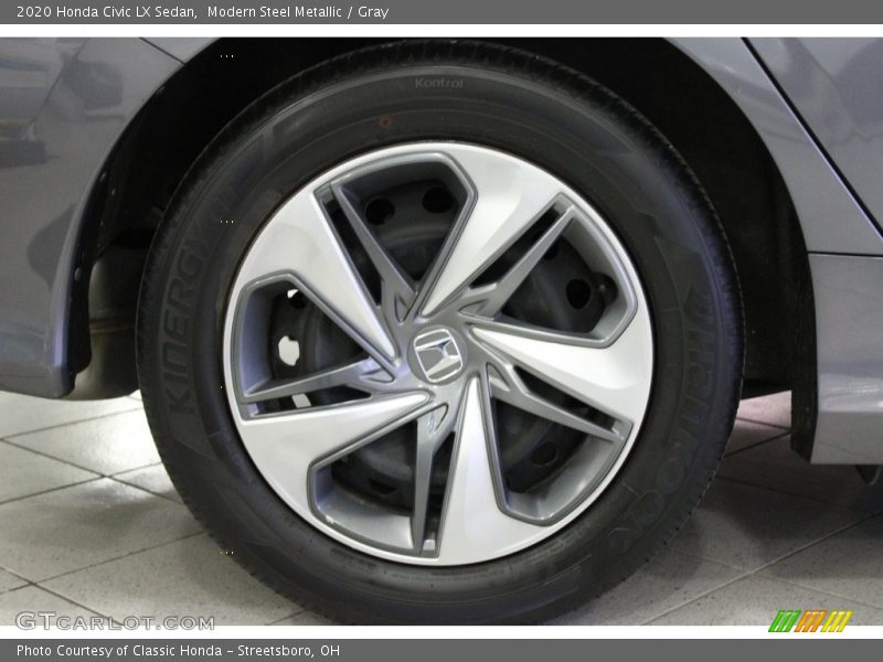 Modern Steel Metallic / Gray 2020 Honda Civic LX Sedan
