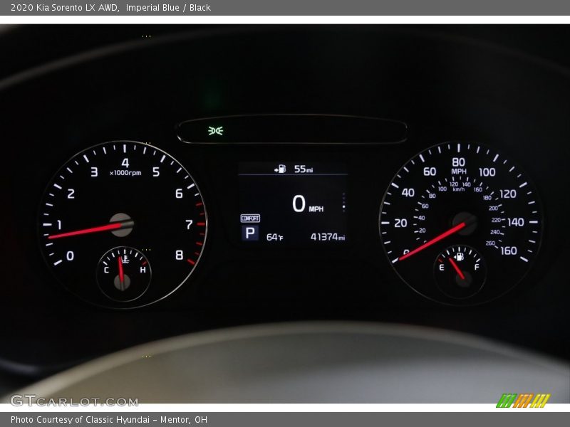  2020 Sorento LX AWD LX AWD Gauges