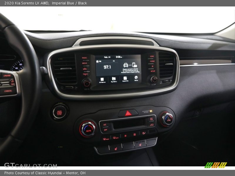 Controls of 2020 Sorento LX AWD