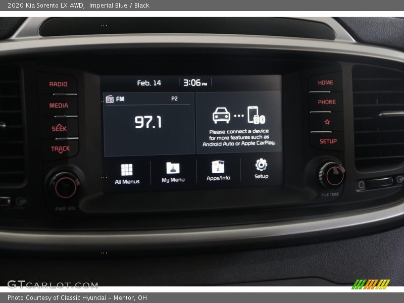Controls of 2020 Sorento LX AWD