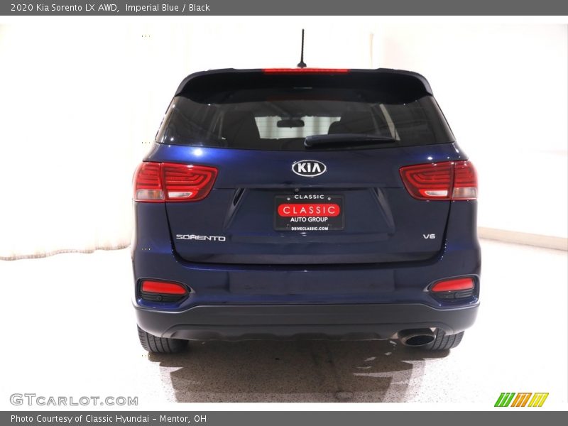 Imperial Blue / Black 2020 Kia Sorento LX AWD