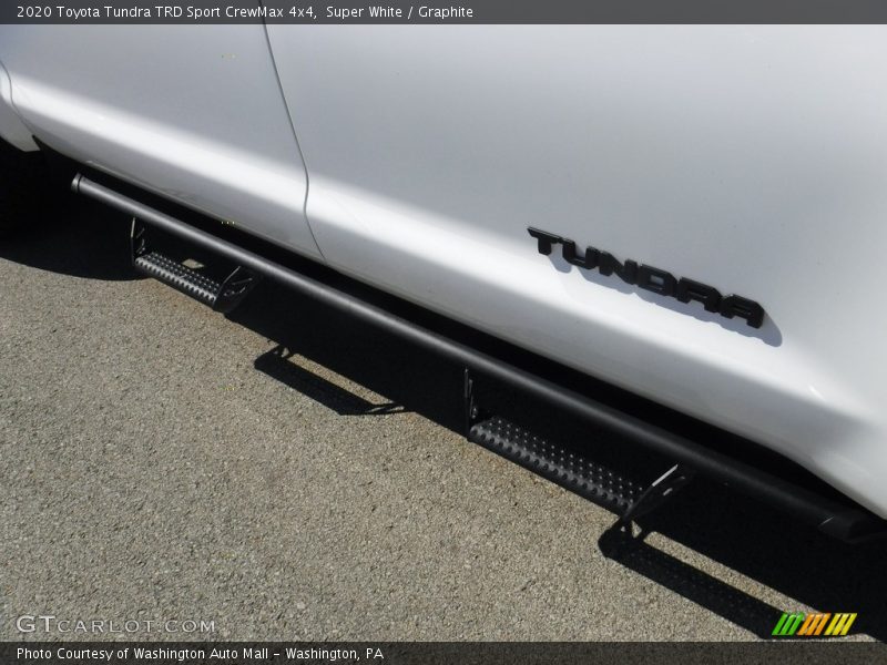 Super White / Graphite 2020 Toyota Tundra TRD Sport CrewMax 4x4
