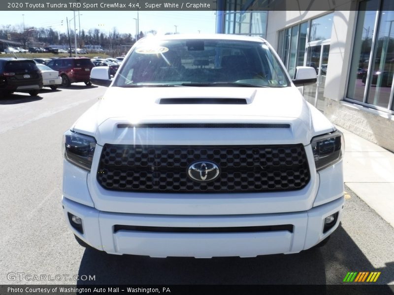 Super White / Graphite 2020 Toyota Tundra TRD Sport CrewMax 4x4