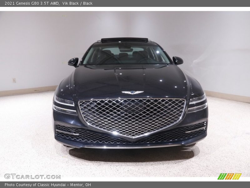 Vik Black / Black 2021 Genesis G80 3.5T AWD