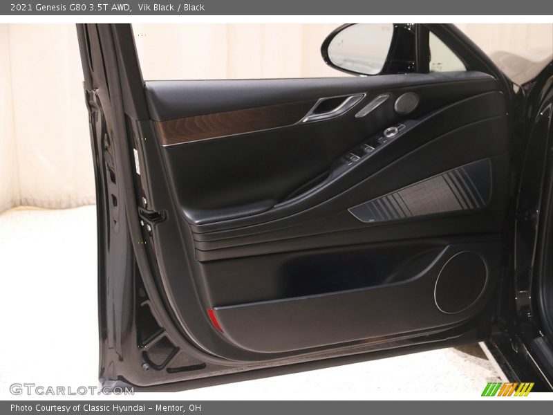 Vik Black / Black 2021 Genesis G80 3.5T AWD