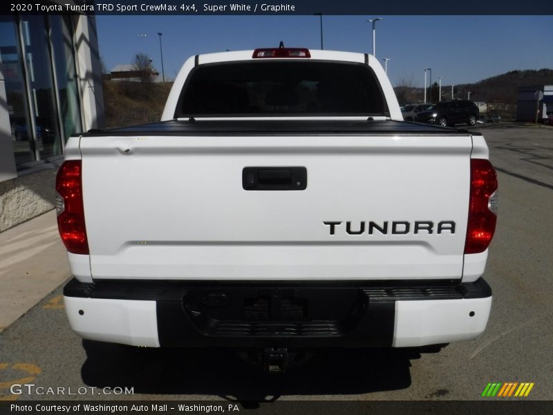 Super White / Graphite 2020 Toyota Tundra TRD Sport CrewMax 4x4