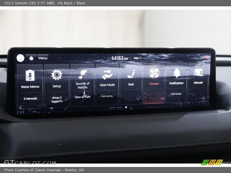 Vik Black / Black 2021 Genesis G80 3.5T AWD