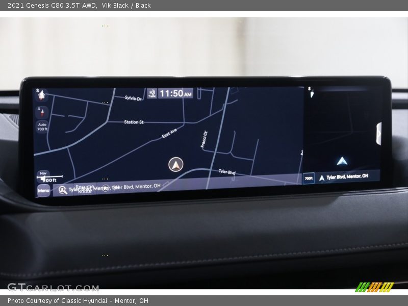 Vik Black / Black 2021 Genesis G80 3.5T AWD