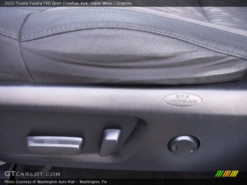 Super White / Graphite 2020 Toyota Tundra TRD Sport CrewMax 4x4