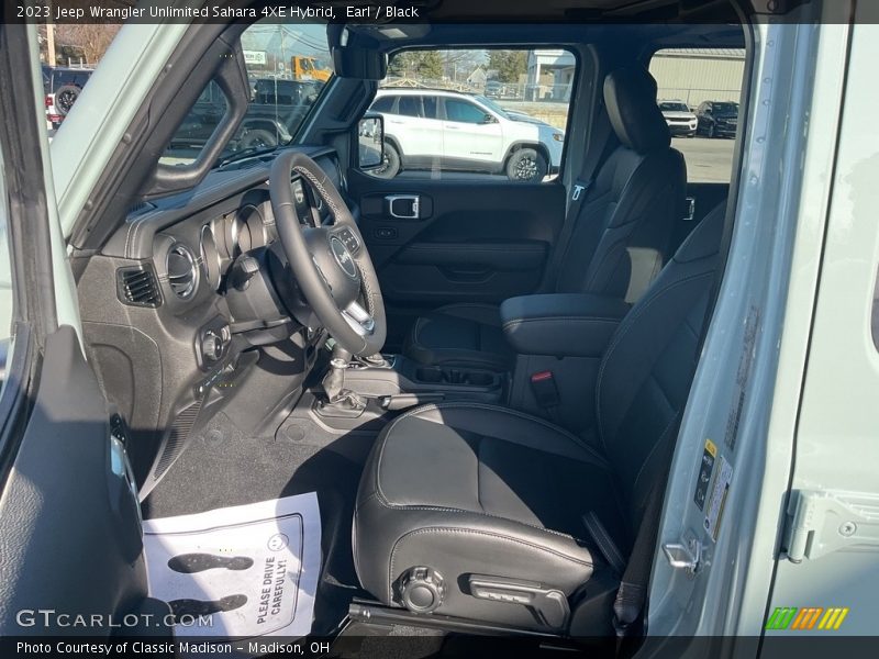 Earl / Black 2023 Jeep Wrangler Unlimited Sahara 4XE Hybrid