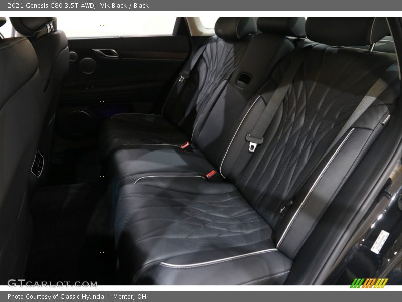 Vik Black / Black 2021 Genesis G80 3.5T AWD