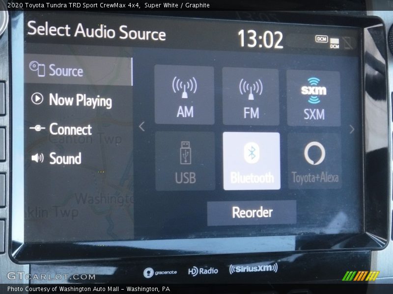 Super White / Graphite 2020 Toyota Tundra TRD Sport CrewMax 4x4