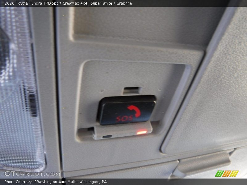 Super White / Graphite 2020 Toyota Tundra TRD Sport CrewMax 4x4