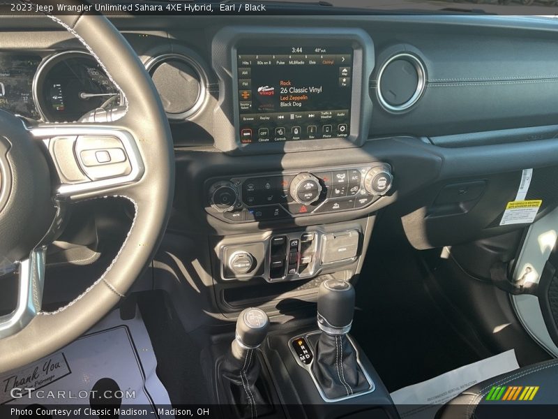 Earl / Black 2023 Jeep Wrangler Unlimited Sahara 4XE Hybrid