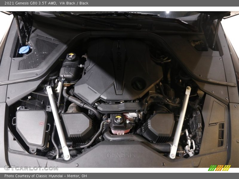 Vik Black / Black 2021 Genesis G80 3.5T AWD