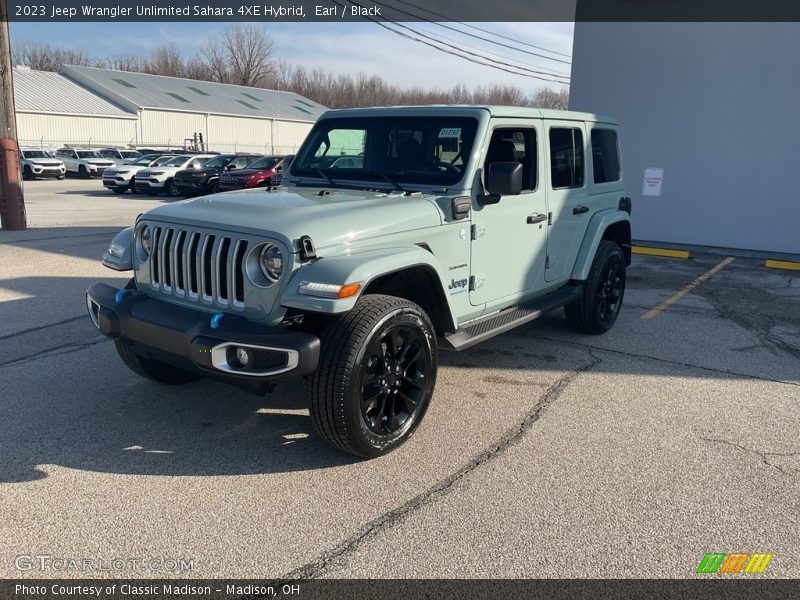 Earl / Black 2023 Jeep Wrangler Unlimited Sahara 4XE Hybrid