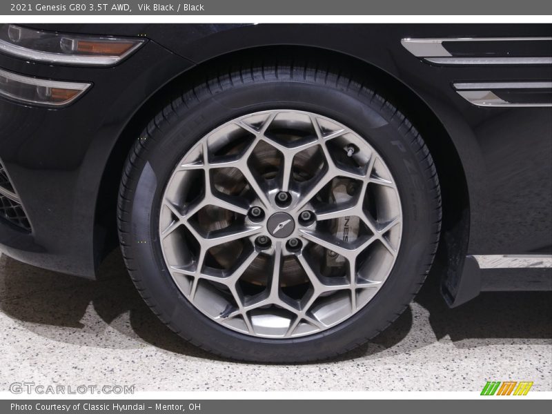 Vik Black / Black 2021 Genesis G80 3.5T AWD