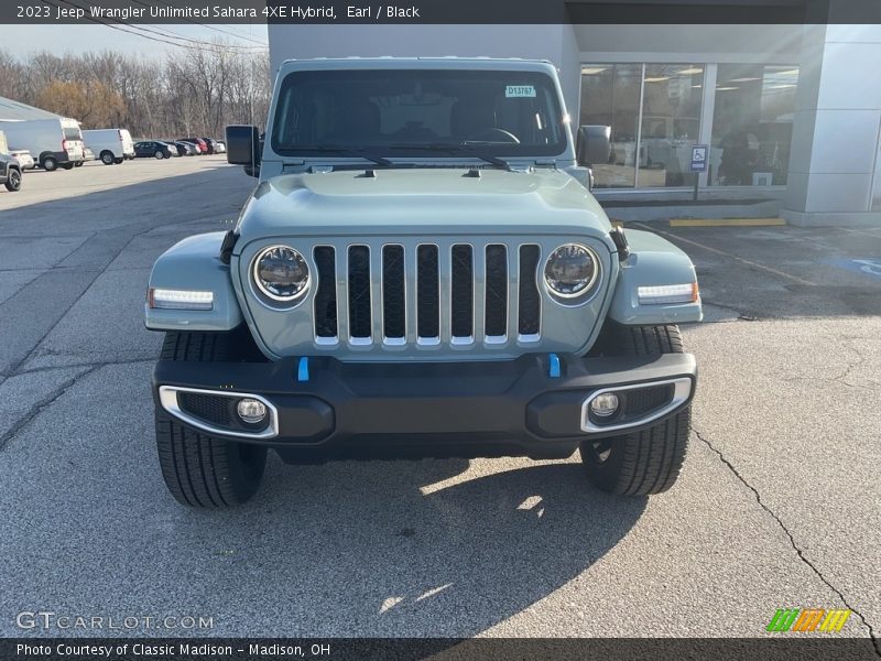 Earl / Black 2023 Jeep Wrangler Unlimited Sahara 4XE Hybrid