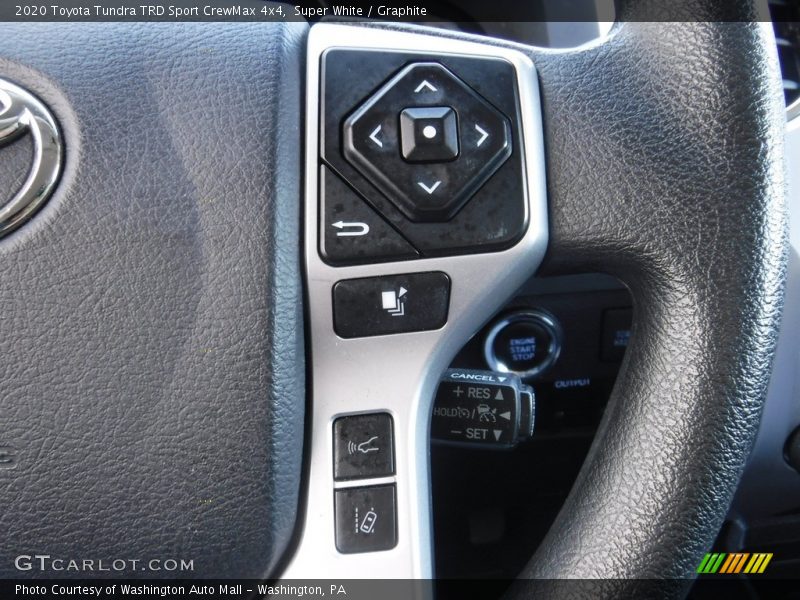 Super White / Graphite 2020 Toyota Tundra TRD Sport CrewMax 4x4