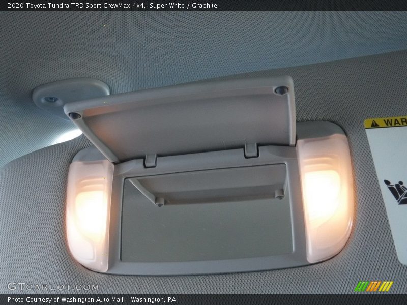 Super White / Graphite 2020 Toyota Tundra TRD Sport CrewMax 4x4