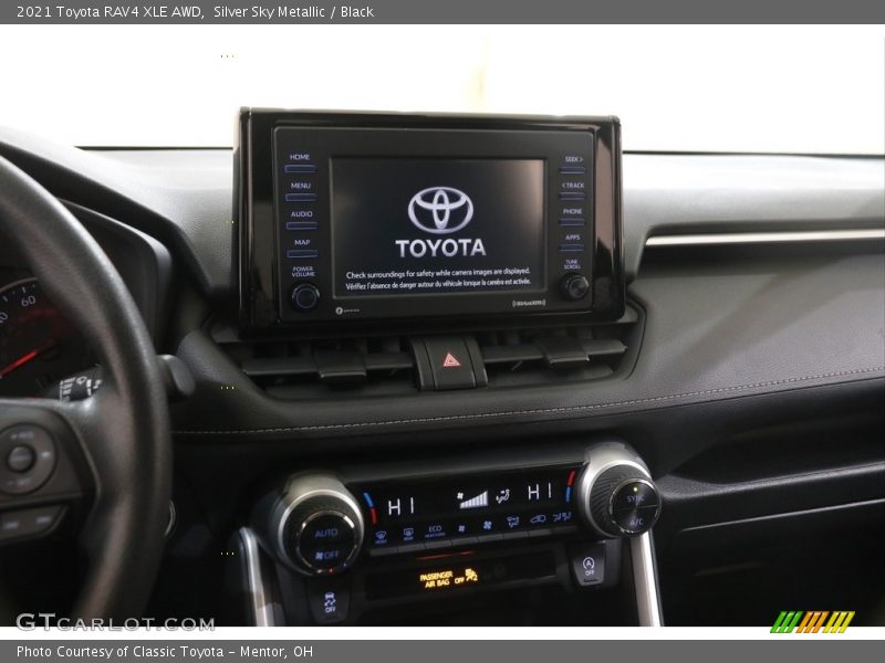 Silver Sky Metallic / Black 2021 Toyota RAV4 XLE AWD