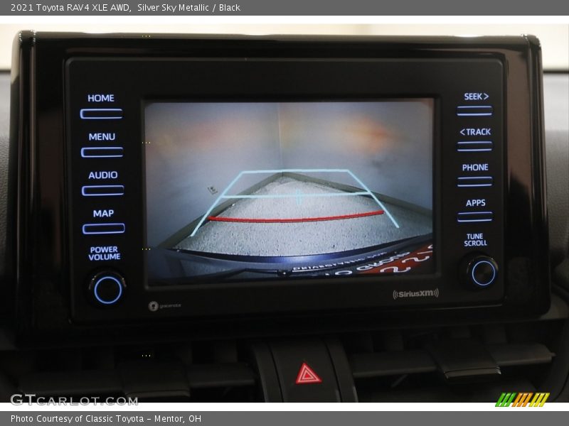 Silver Sky Metallic / Black 2021 Toyota RAV4 XLE AWD