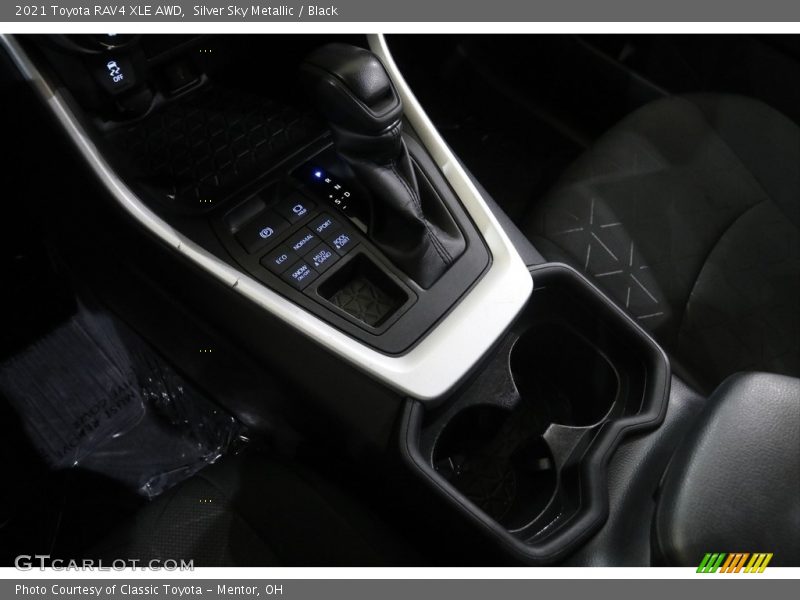 Silver Sky Metallic / Black 2021 Toyota RAV4 XLE AWD