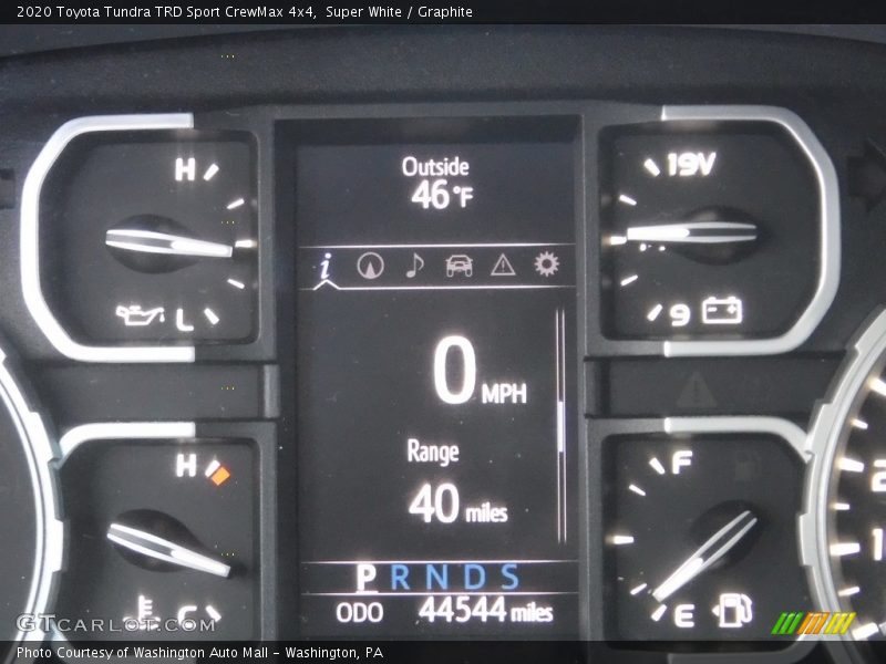 Super White / Graphite 2020 Toyota Tundra TRD Sport CrewMax 4x4