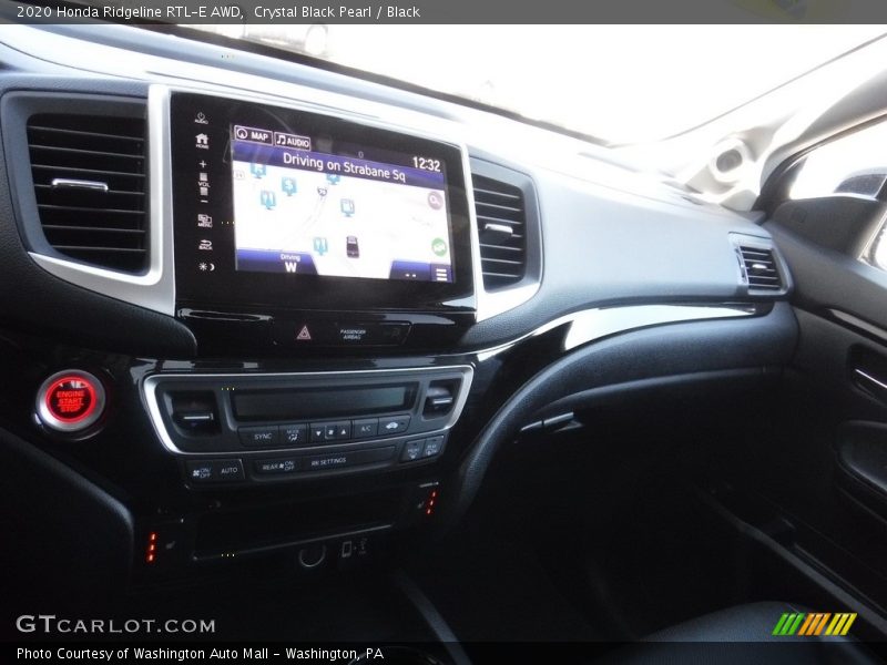 Crystal Black Pearl / Black 2020 Honda Ridgeline RTL-E AWD