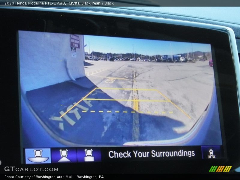 Crystal Black Pearl / Black 2020 Honda Ridgeline RTL-E AWD