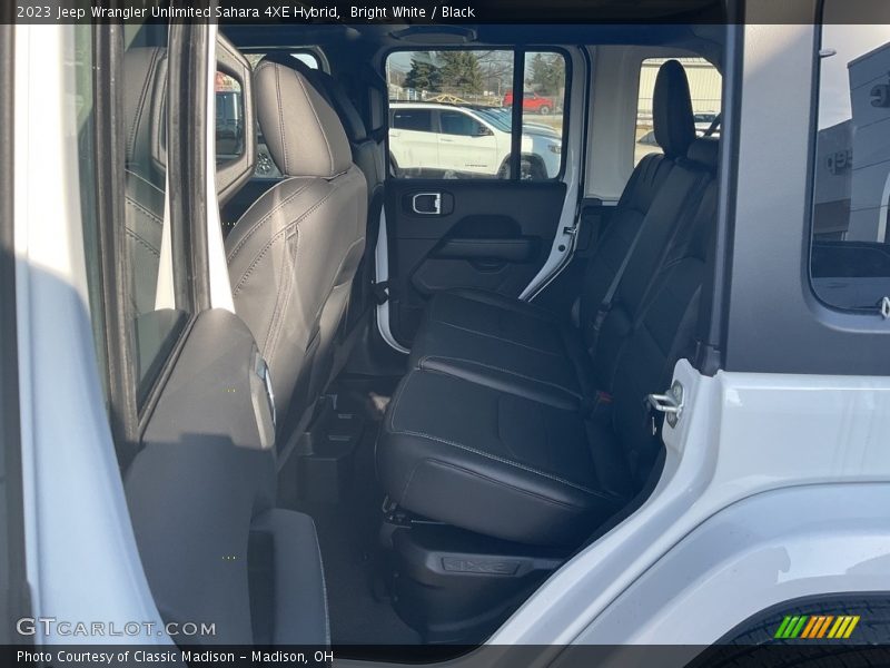 Bright White / Black 2023 Jeep Wrangler Unlimited Sahara 4XE Hybrid