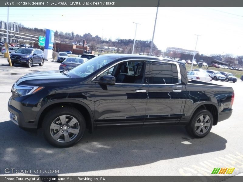 Crystal Black Pearl / Black 2020 Honda Ridgeline RTL-E AWD