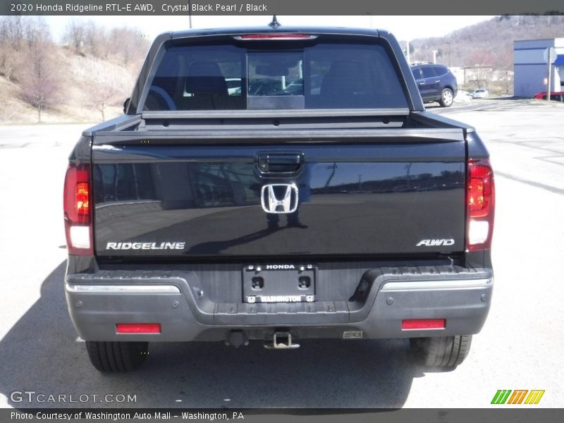 Crystal Black Pearl / Black 2020 Honda Ridgeline RTL-E AWD
