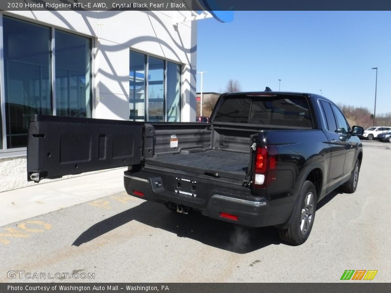 Crystal Black Pearl / Black 2020 Honda Ridgeline RTL-E AWD