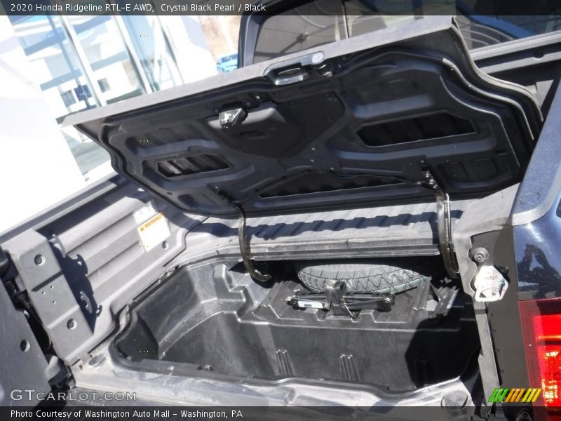 Crystal Black Pearl / Black 2020 Honda Ridgeline RTL-E AWD