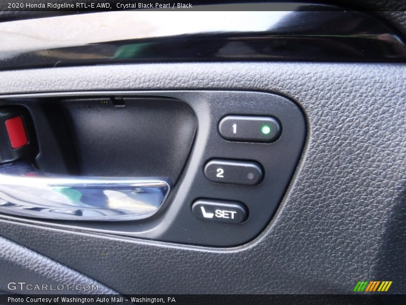 Crystal Black Pearl / Black 2020 Honda Ridgeline RTL-E AWD