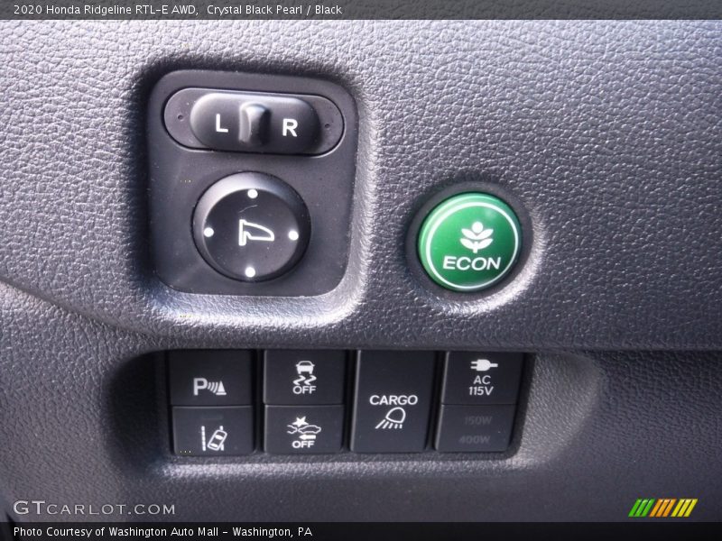 Crystal Black Pearl / Black 2020 Honda Ridgeline RTL-E AWD