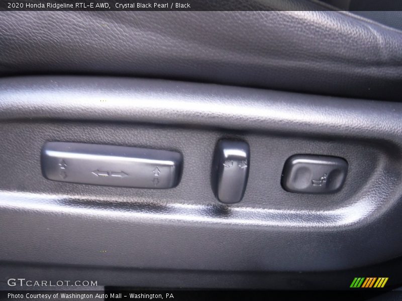 Crystal Black Pearl / Black 2020 Honda Ridgeline RTL-E AWD
