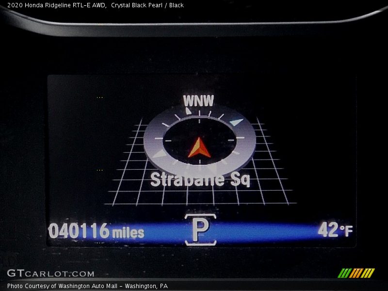 Crystal Black Pearl / Black 2020 Honda Ridgeline RTL-E AWD