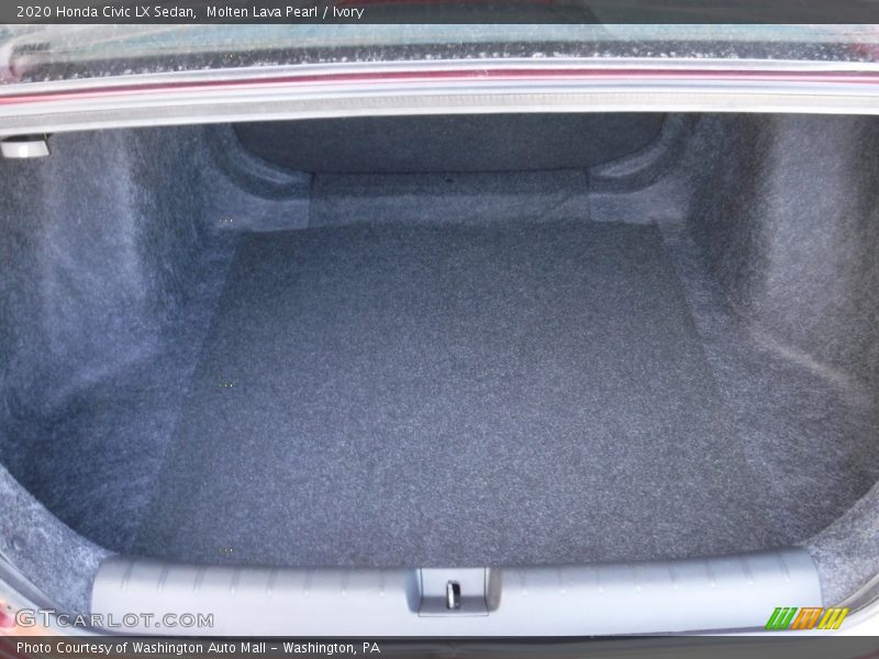 Molten Lava Pearl / Ivory 2020 Honda Civic LX Sedan