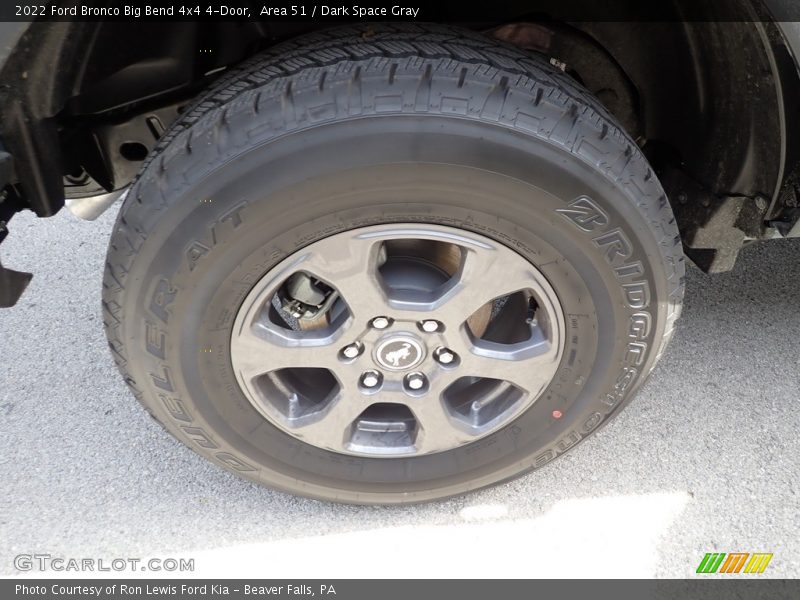  2022 Bronco Big Bend 4x4 4-Door Wheel