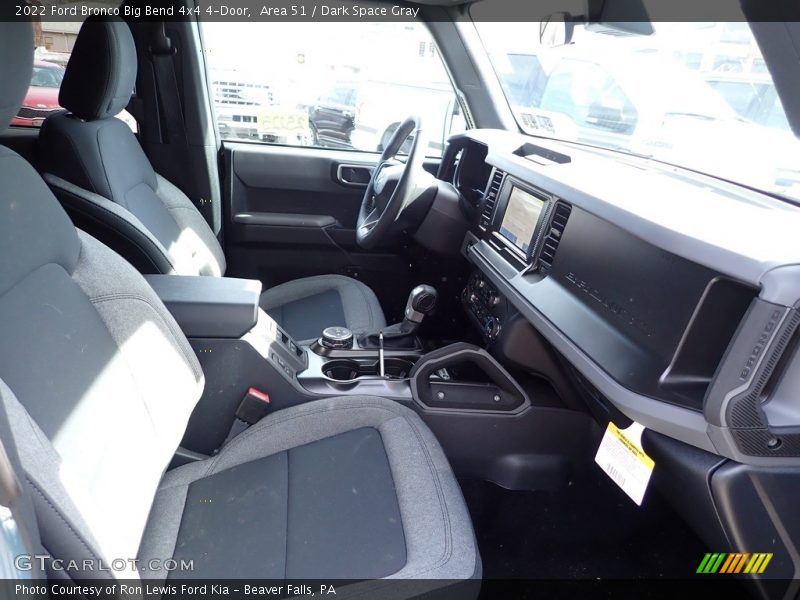 Area 51 / Dark Space Gray 2022 Ford Bronco Big Bend 4x4 4-Door