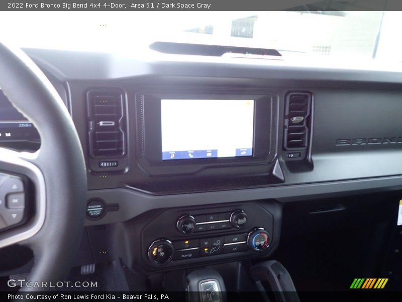 Area 51 / Dark Space Gray 2022 Ford Bronco Big Bend 4x4 4-Door