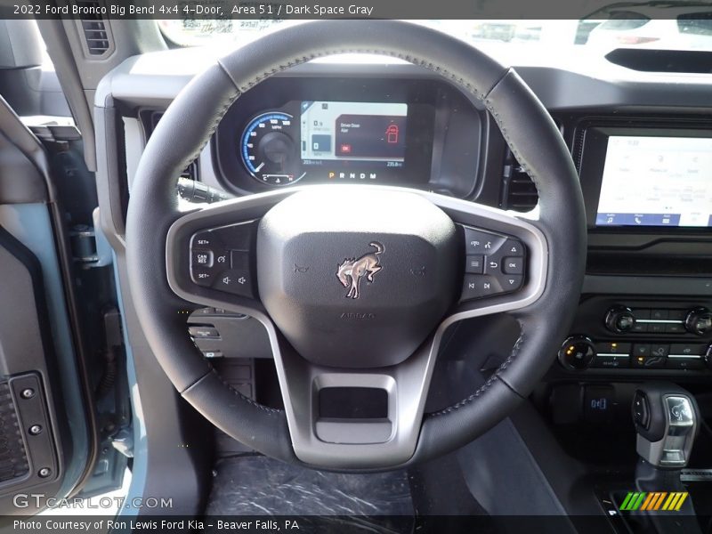  2022 Bronco Big Bend 4x4 4-Door Steering Wheel