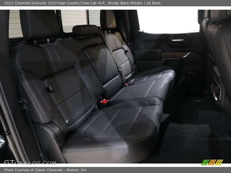 Mosaic Black Metallic / Jet Black 2021 Chevrolet Silverado 1500 High Country Crew Cab 4x4