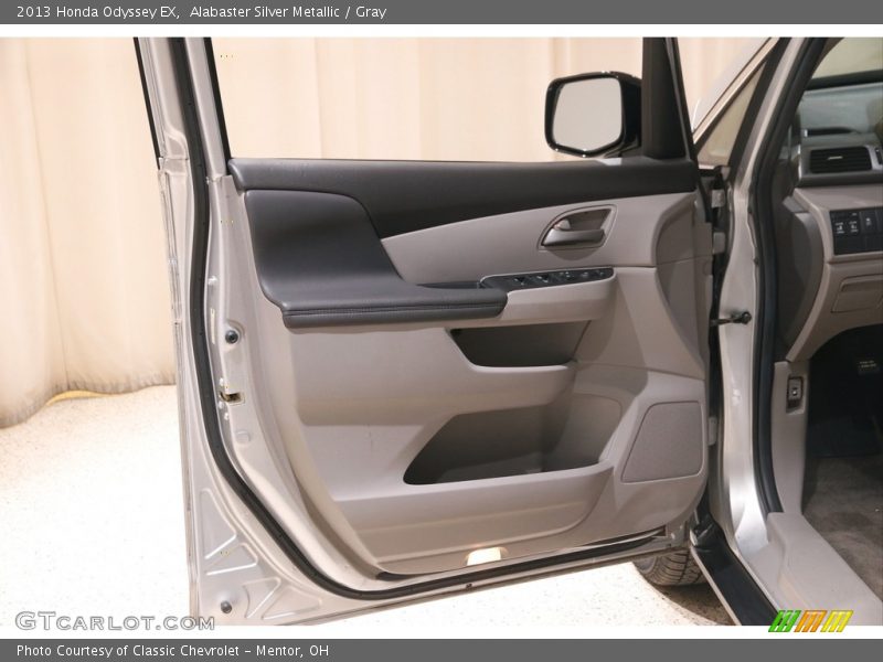 Alabaster Silver Metallic / Gray 2013 Honda Odyssey EX