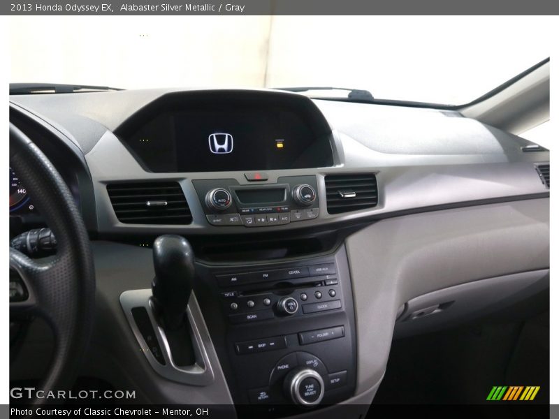 Alabaster Silver Metallic / Gray 2013 Honda Odyssey EX