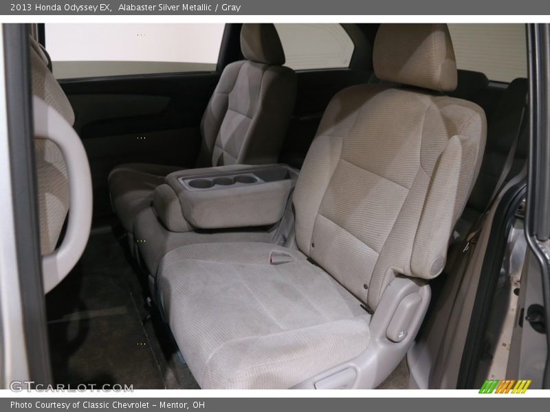 Alabaster Silver Metallic / Gray 2013 Honda Odyssey EX