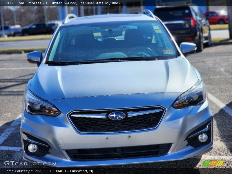 Ice Silver Metallic / Black 2017 Subaru Impreza 2.0i Limited 5-Door